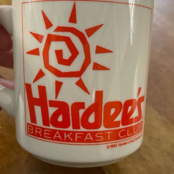Vintage 1993 Hardee’s Breakfast Restaurant Mug - Picture 3 of 4